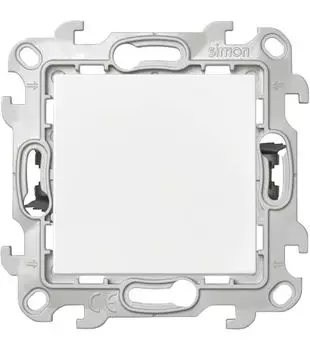 Механизм выключателя 1-кл. 1п 2мод. СП Simon 24 10А IP20 Push&amp;Go бел. Simon 2420101-030