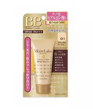 Meishoku BB-крем Moist Labo BB Essense Cream 01 Natural Beige, тон 01, натуральный беж, 33 г