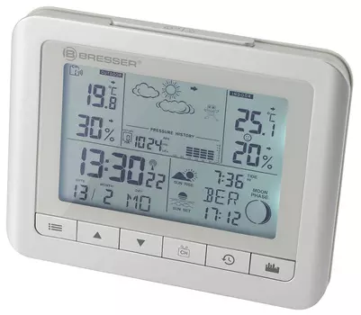 Метеостанция Bresser TemeoTrend WF, белая