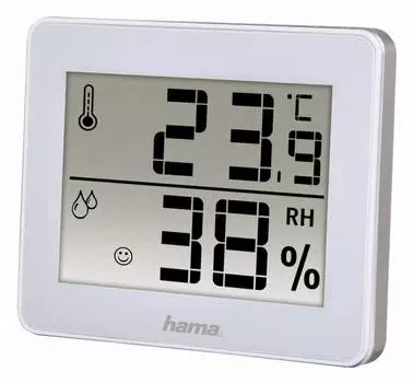 Метеостанция Hama TH-130 (00136260), белая