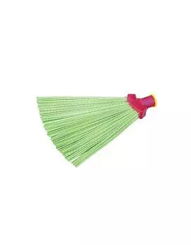 Метла синтетическая веерная 29х26см, без черенка, крепление еврорезьба, №2, ЛАЙМА EXPERT, 601828