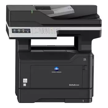 МФУ Konica-Minolta bizhub 4422 монохромное, А4, 44 стр/м, дуп, автоп, сеть,1024Мб, 50000 стр./мес, тонер 6K