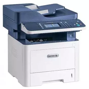 МФУ лазерный Xerox WorkCentre WC3345DNI (3345V_DNI) A4 Duplex Net WiFi белый/синий