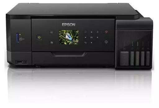 МФУ струйный Epson L7160 (C11CG15404) A4 Duplex Net WiFi USB RJ-45 черный