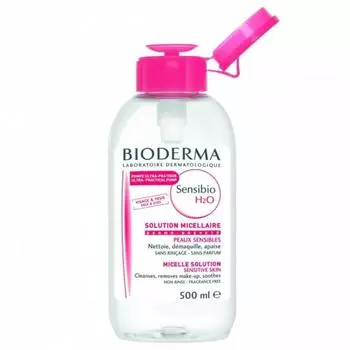 Мицеллярная вода дерматологическая Bioderma Sensibio, 500 мл, для чувствительной кожи (помпа)