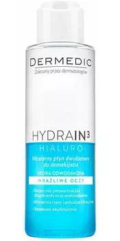 Мицеллярная вода Dermedic Hydrain3 Hialuro H2O 100 мл