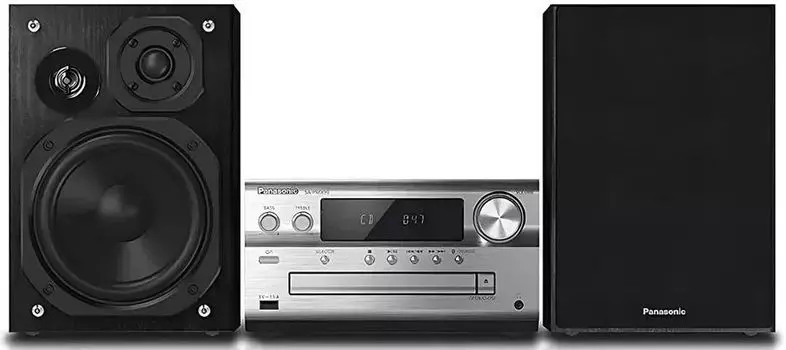 Микросистема Panasonic SC-PMX90EG-S серебристый 120Вт