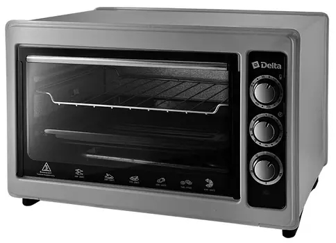 Мини-печь Delta D-0124 Grey