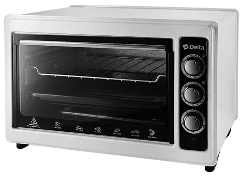Мини-печь Delta D-0124 White
