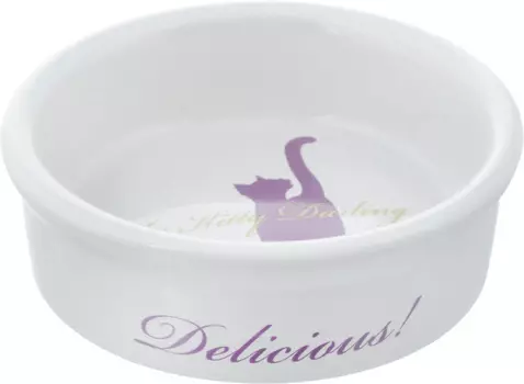 Миска для кошек TRIXIE 24654 керамическая "My Kitty Darling"