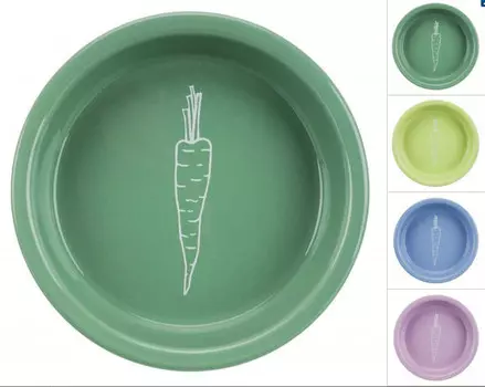 Миска для кроликов TRIXIE 60804 керамическая 200 мл /ф 14 см