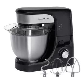 Миксер планетарный Galaxy Line GL 2231 700 Вт, 12 скоростей, черный