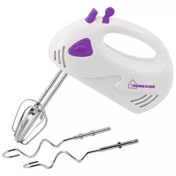 Миксер ручной Homestar HS-2005, 7 скоростей, 150Вт