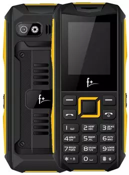Мобильные телефон F+ PR170 black-yellow