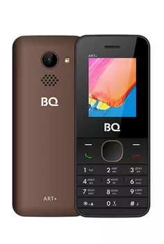 Мобильный телефон BQ 1806 ART+ BROWN (2 SIM)