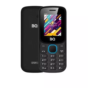 Мобильный телефон BQ 1848 STEP+ BLACK BLUE (2 SIM)