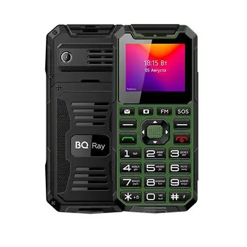 Мобильный телефон BQ 2004 RAY GREEN BLACK (2 SIM)