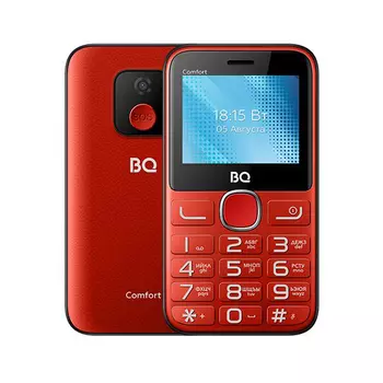 Мобильный телефон BQ 2301 Comfort Red/Black
