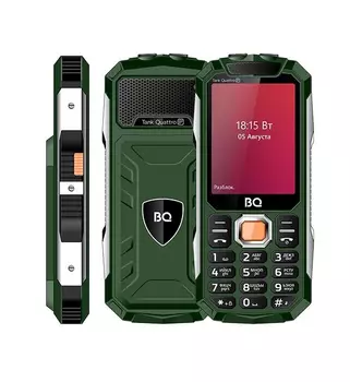 Мобильный телефон BQ 2817 Tank Quattro Power Green