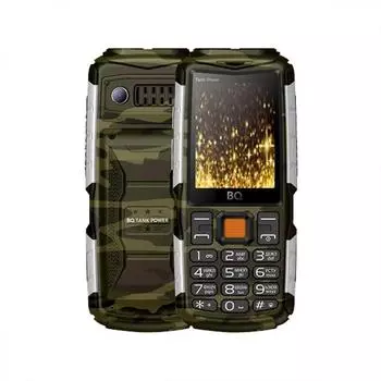 Мобильный телефон BQ BQ-2430 Tank Power Camo Silver