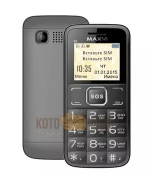 Мобильный телефон Maxvi B2 Grey