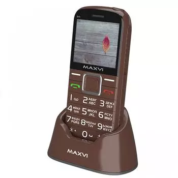 Мобильный телефон Maxvi B5 Brown