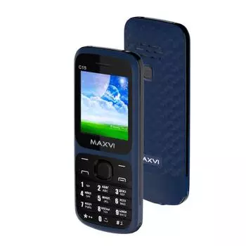 Мобильный телефон Maxvi C15 Marengo Black