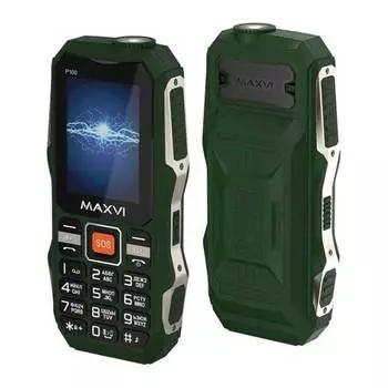 Мобильный телефон Maxvi P100 Green