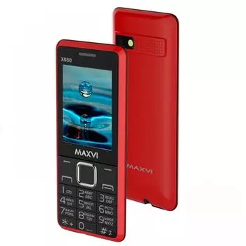 Мобильный телефон Maxvi X650 Red