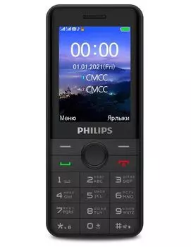 Мобильный телефон Philips E172 Xenium черный