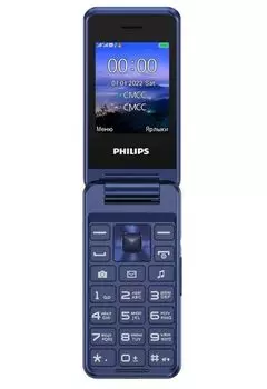Мобильный телефон Philips E2601 Xenium синий