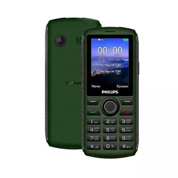 Мобильный телефон Philips Xenium E218 Green