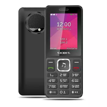 Мобильный телефон teXet TM-301 черный