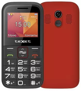 Мобильный телефон teXet TM-B418 Red
