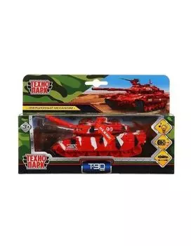 Модель металл Танк T-90 13см,свет+звук,инерц.,башня вращается SВ-18-40(SL457)-RЕ-WВ