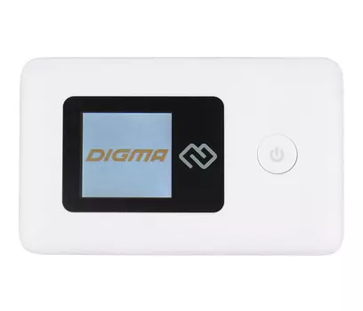 Модем 3G/4G Digma Mobile Wifi DMW1969-WT USB Wi-Fi Firewall +Router внешний белый