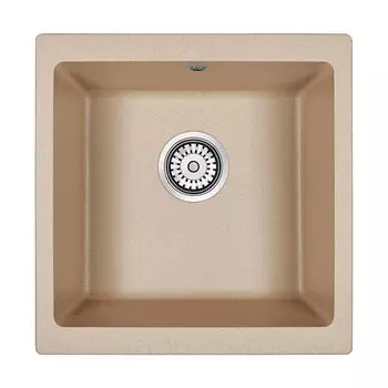 Мойка для кухни кварцевая Paulmark Brilon PM104546-QU кварц