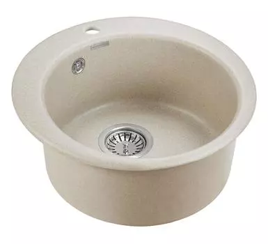 Мойка для кухни кварцевая Paulmark Gelegen PM404800-BE бежевый