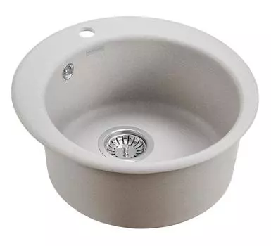 Мойка для кухни кварцевая Paulmark Gelegen PM404800-GR серый