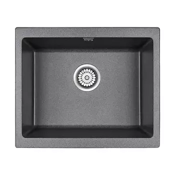 Мойка для кухни кварцевая Paulmark Gera PM205546-DG графит