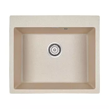 Мойка для кухни кварцевая Paulmark Kante PM106052-BE бежевый