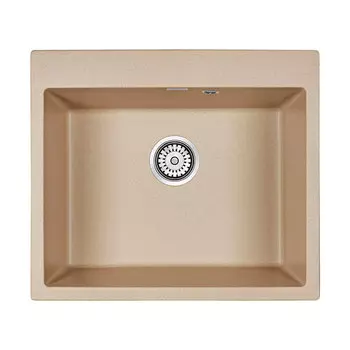 Мойка для кухни кварцевая Paulmark Kante PM106052-QU кварц