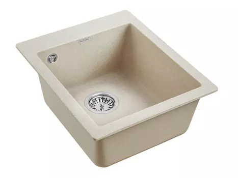 Мойка для кухни кварцевая Paulmark Leer PM104249-BE бежевый