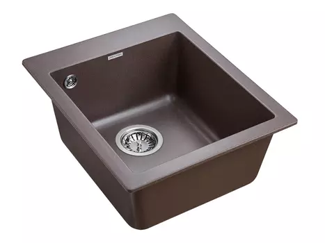 Мойка для кухни кварцевая Paulmark Leer PM104249-CO кофе