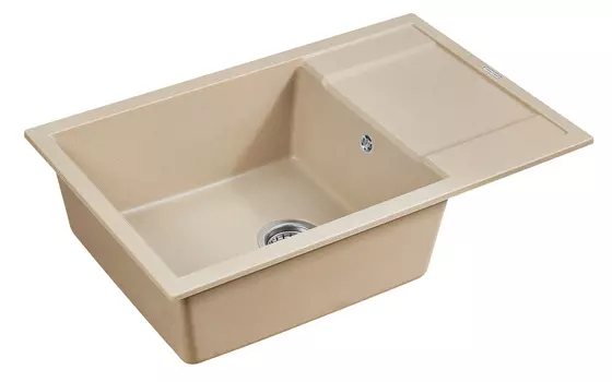 Мойка для кухни кварцевая Paulmark Verlass PM317850-QU кварц