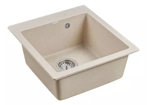 Мойка для кухни кварцевая Paulmark Zemar PM104651-BE бежевый