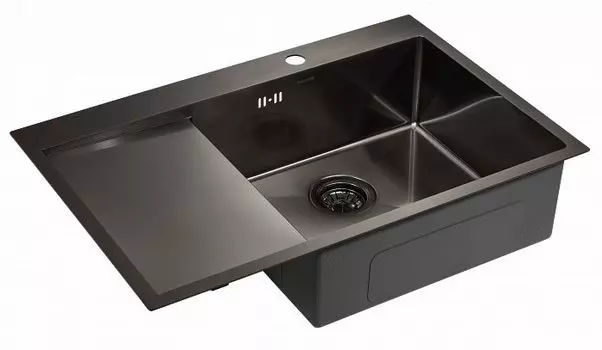 Мойка для кухни нержавеющая Paulmark Atlan PM217851-GMR