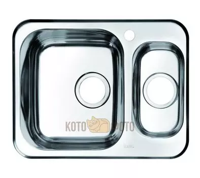 Мойка для кухни нержавеющая сталь, шелк, 1 1/2, чаша слева Iddis Strit STR60SXi77