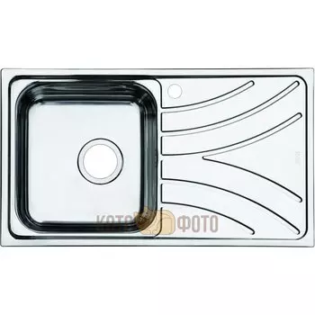 Мойка для кухни нержавеющая сталь, шелк, чаша слева Iddis Arro ARR78SLi77