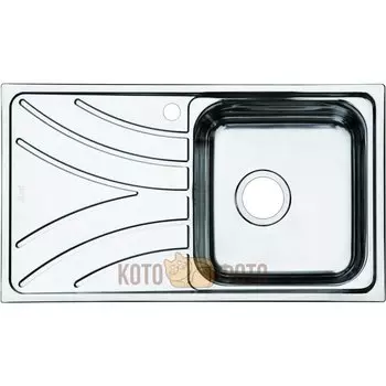 Мойка для кухни нержавеющая сталь, шелк, чаша справа Iddis Arro ARR78SRi77